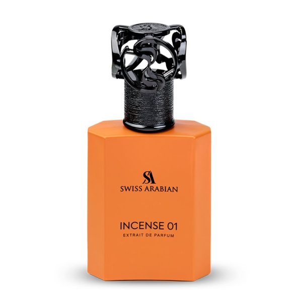 Swiss Arabian Incense 01 Extrait De Parfum 50ML luxury unisex perfume woody incense fragrance bottle