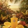 ALT text: Mango Ice EDP fruity summer perfume bottle