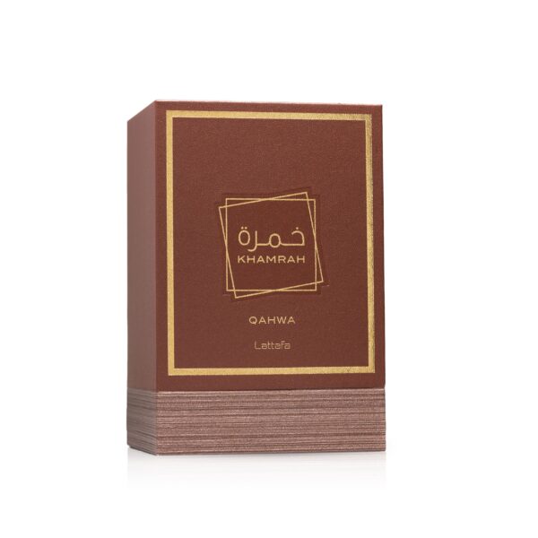 Lattafa Khamrah Qahwa Eau De Parfum 100ML – Long Lasting Arabic Fragrance